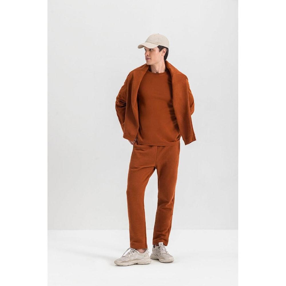 Camiseta masculina em meia malha Essendi