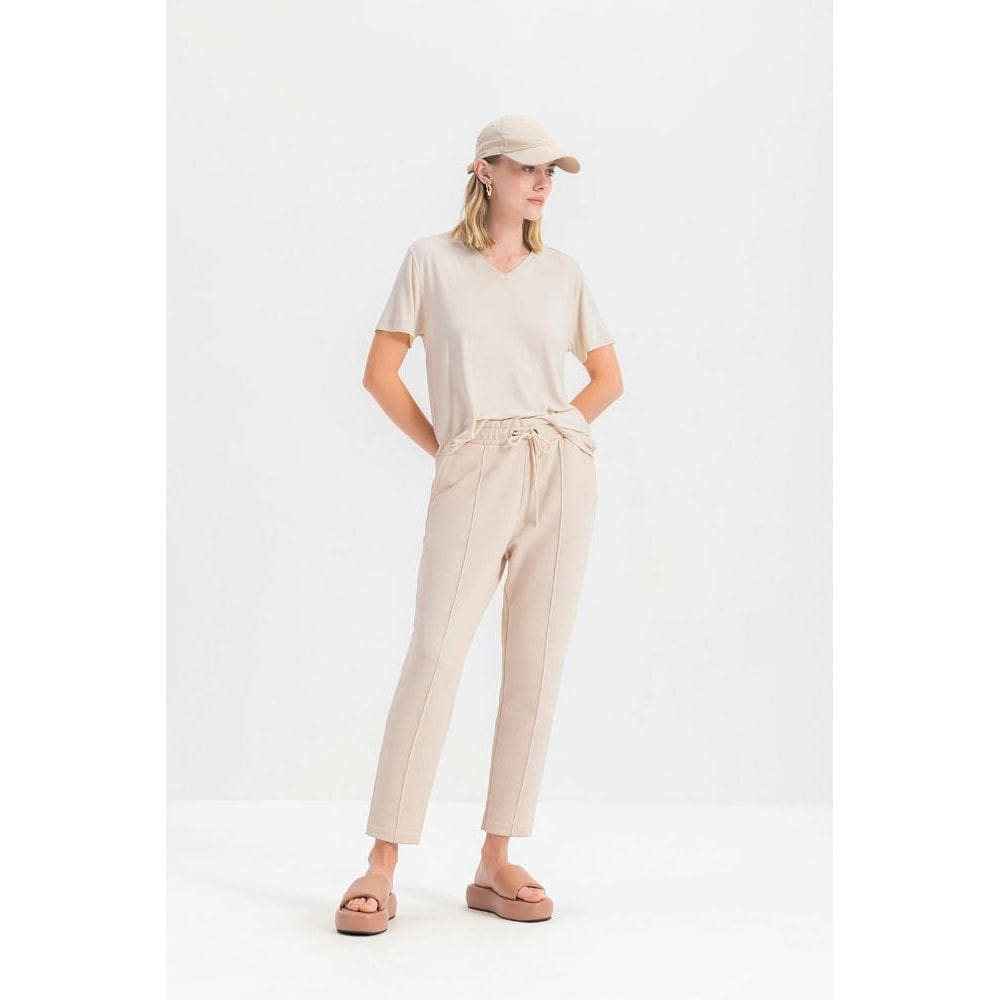 Calça feminina em moletom essendi P