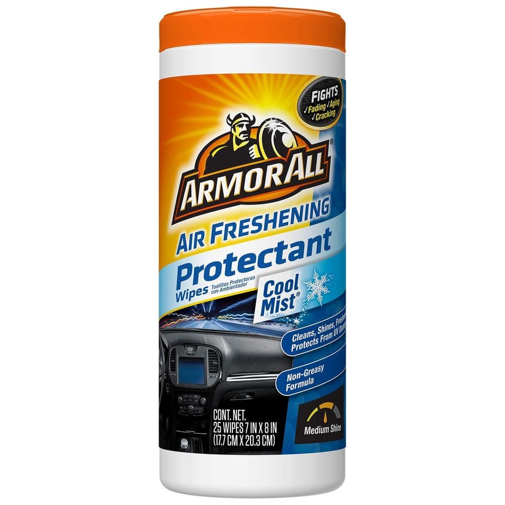 Toalhetes protetores para purificadores de ar para carros Armor All Cool Mist 25 ct