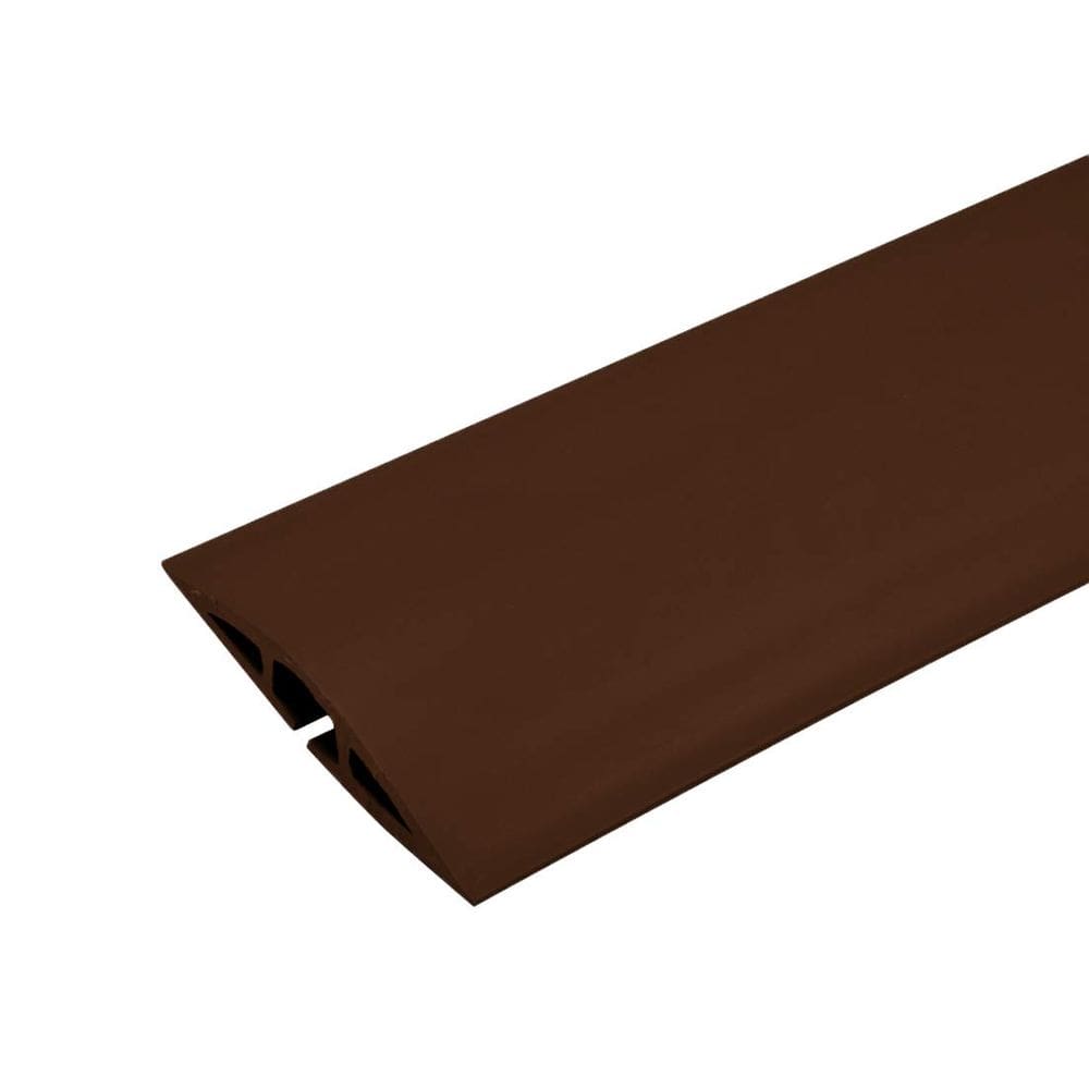 Tampa de cabo Legrand Wiremold CDB-15 Corduct 4,57 m marrom (1 pacote)