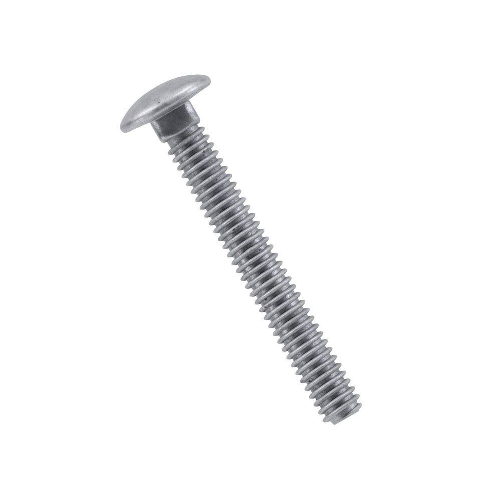 Parafuso de transporte Hillman 8 mm x 5 cm com acabamento galvanizado