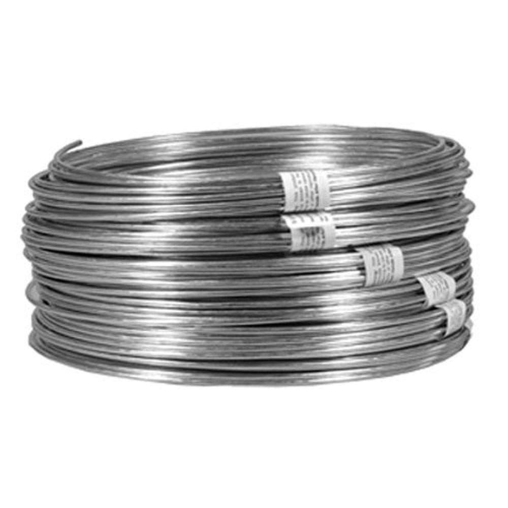 Bobina Wire Hillman 123136 de calibre 14 galvanizada 30 m