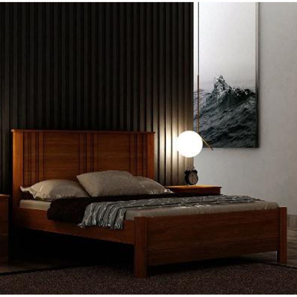 Cama Casal Milano Cinamomo - Leifer