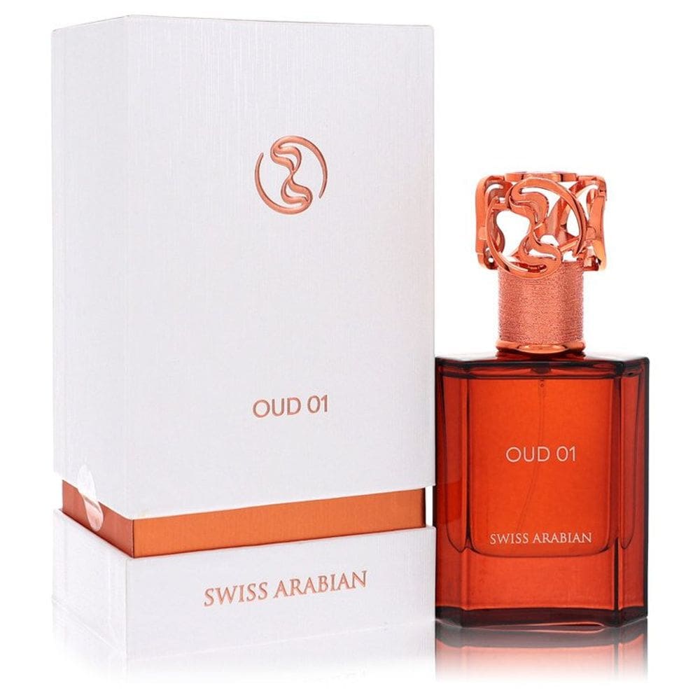 Perfume Masculino Swiss Arabian Oud 01 Swiss Arabian 50 ml Eau De Parfum
