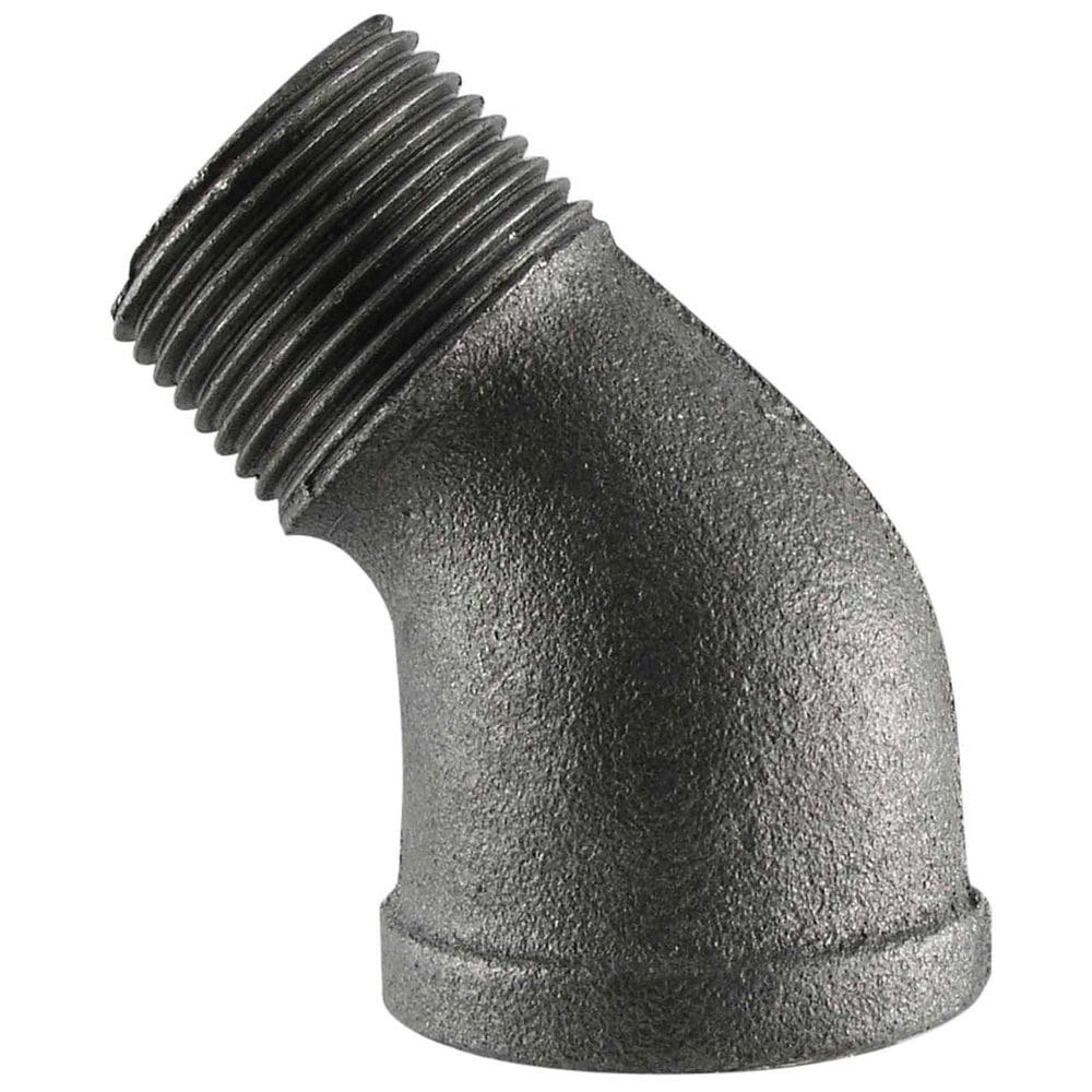 Encaixe de mangueira LDR Industries Street Elbow 1,3 cm preto