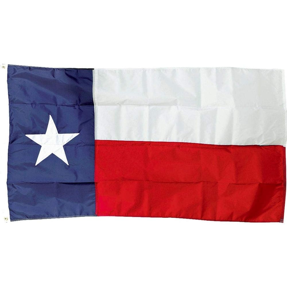 Banner Valley Forge Texas Flag Nylon 91x152 cm Fabricado nos EUA