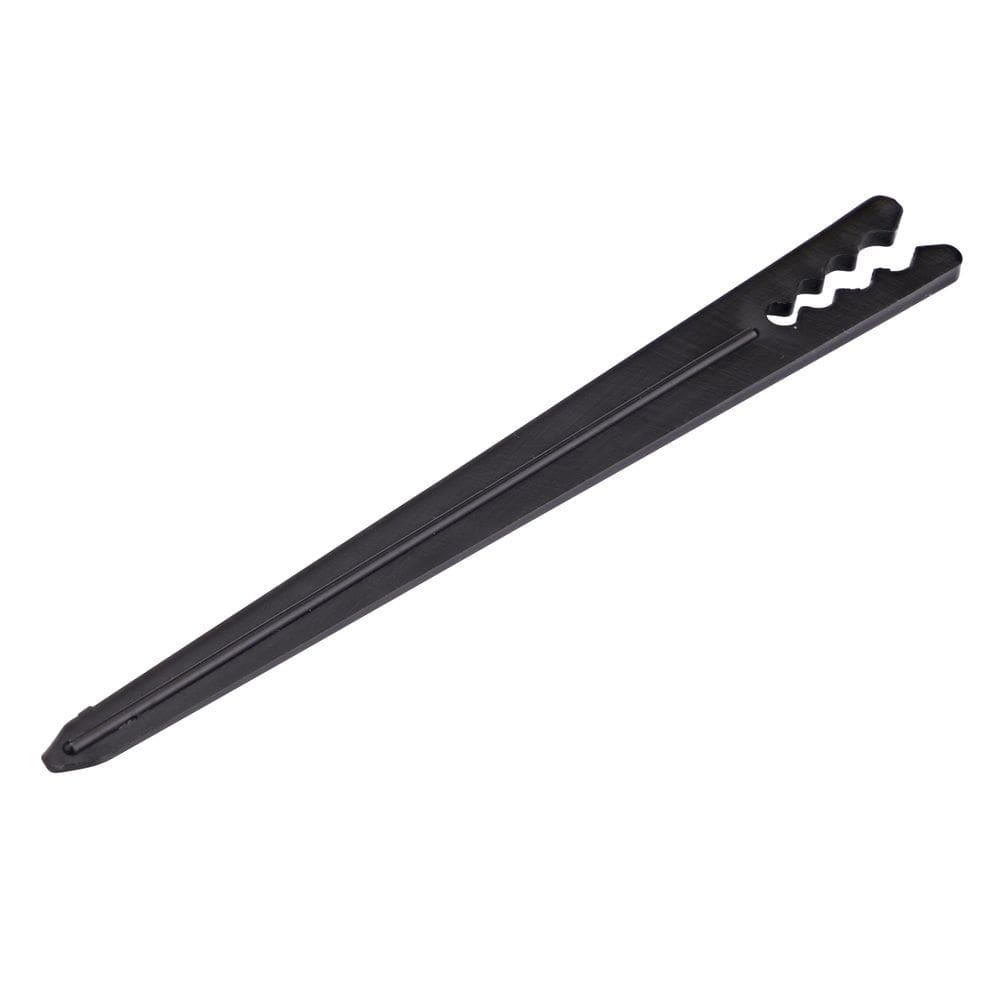 Estacas de suporte para tubos Raindrip, 15 cm, pesadas, pacote com 10, pretas