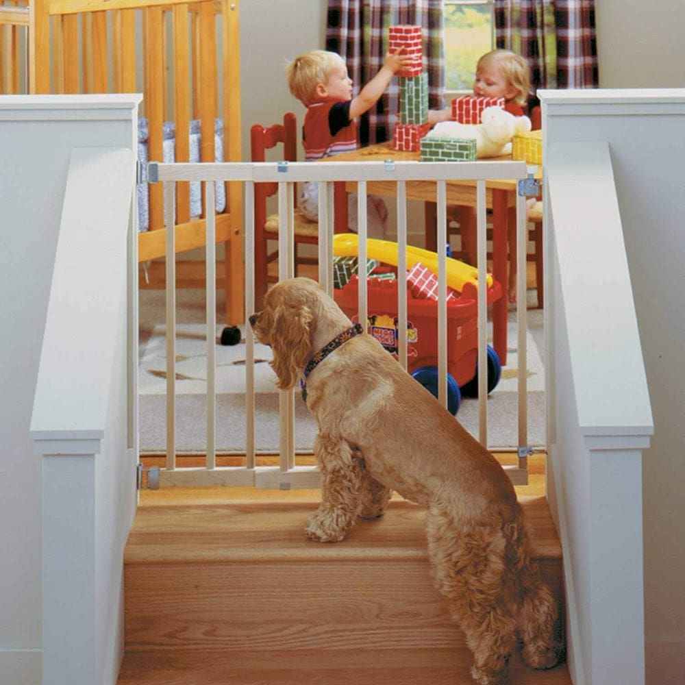 Baby Gate Toddleroo da North States Stairway Swing Wood 30 cm
