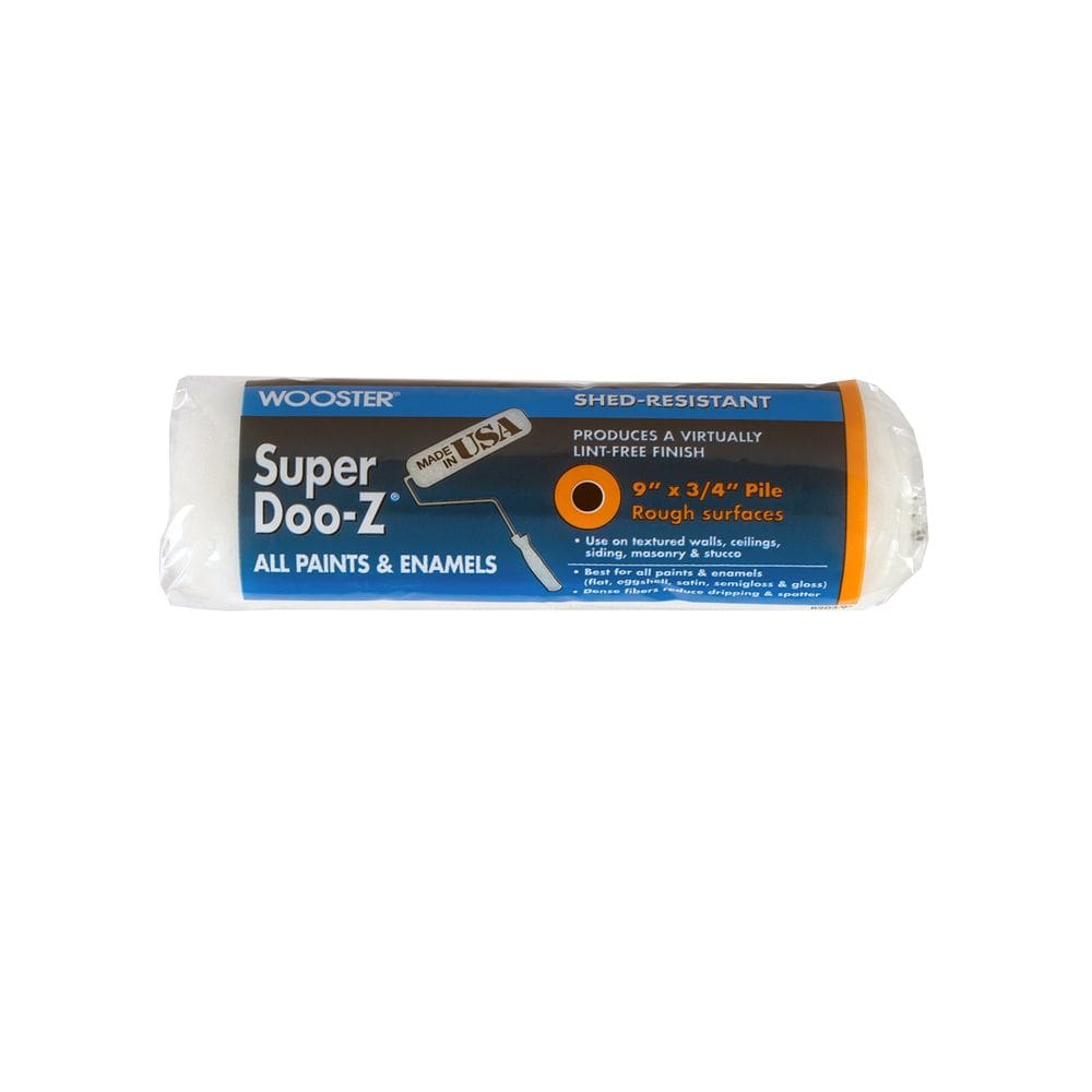 Tampa de rolo de pintura Wooster Super Doo-Z 2 cm x 23 cm áspera