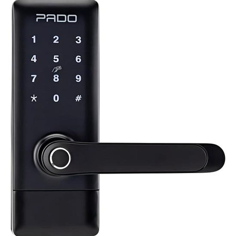 Fechadura Digital Biometria Senha Cartao Chave Pado Fde-300w
