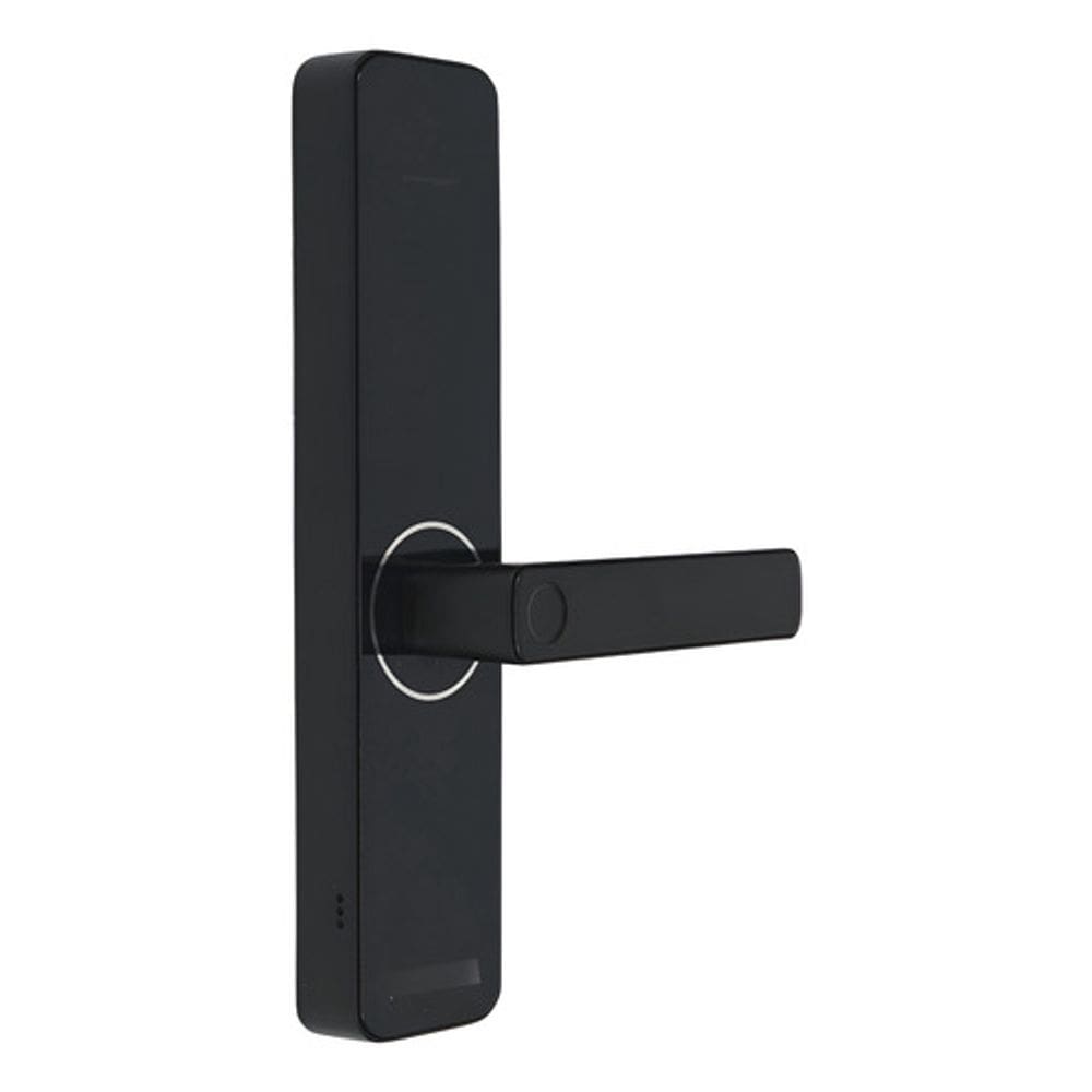 Fechadura Digital Preta Senha Cartao Chave Primebras Miami