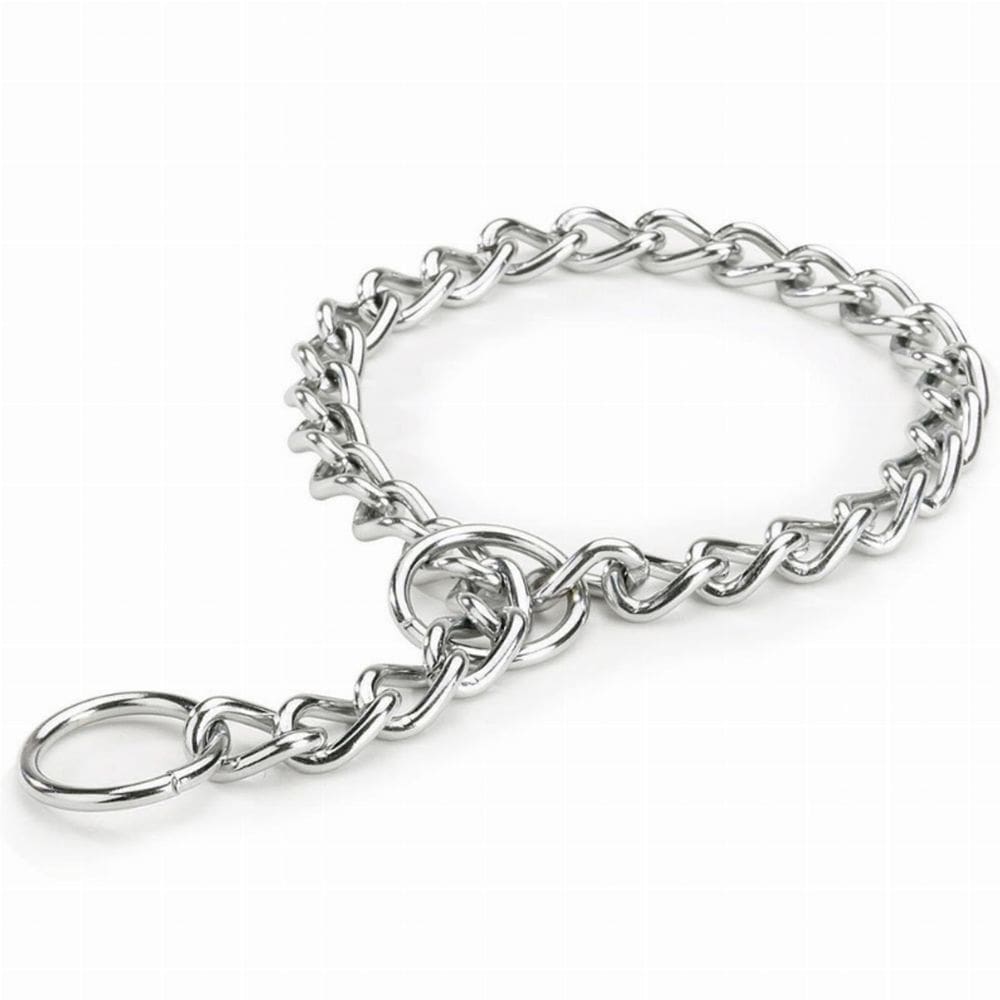 Coleira para cães PDQ Choke Chain 28 pol., 3,5 mm de espessura