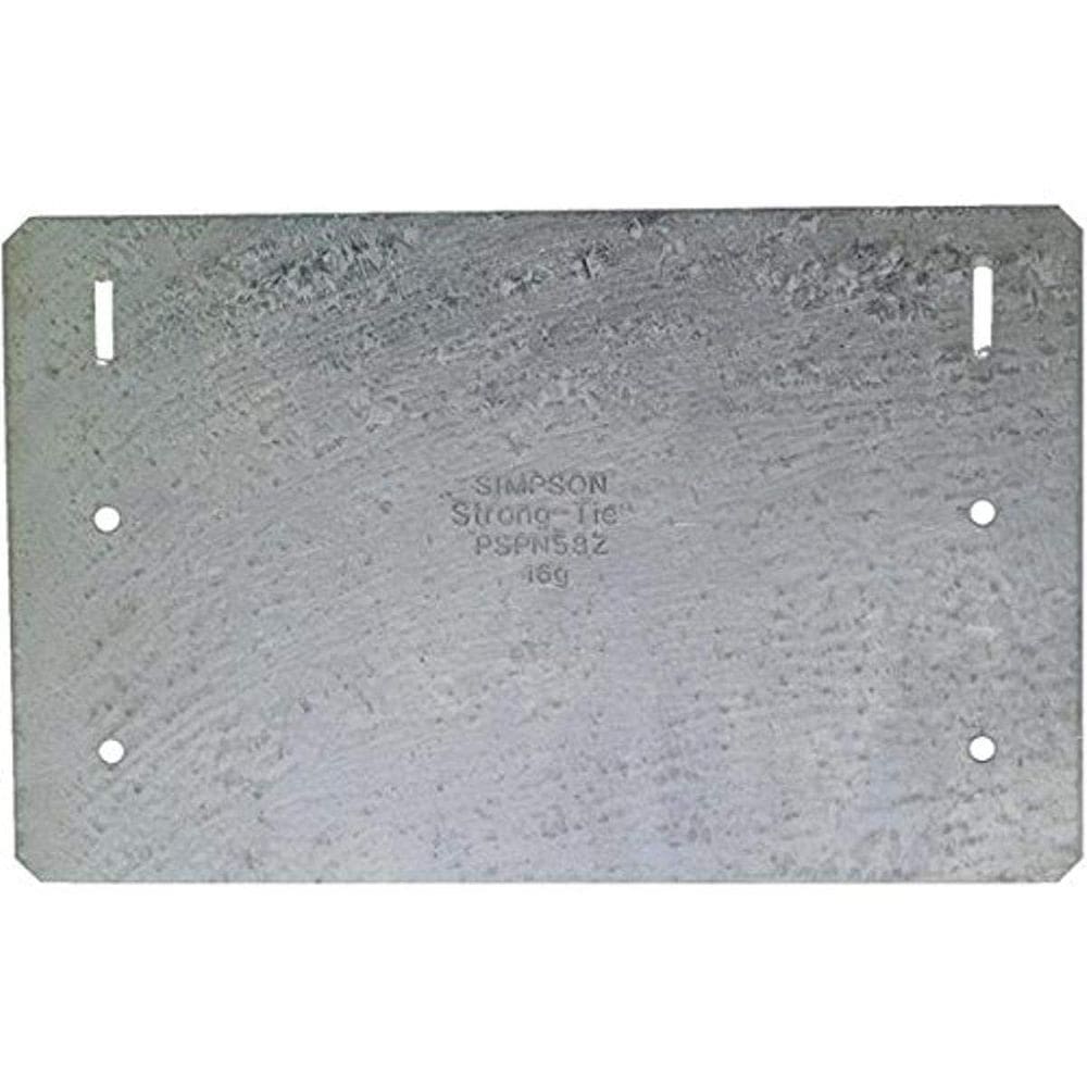 Placa Galvanizada ZMAX Simpson Strong-Tie PSPN58Z 13x20 cm