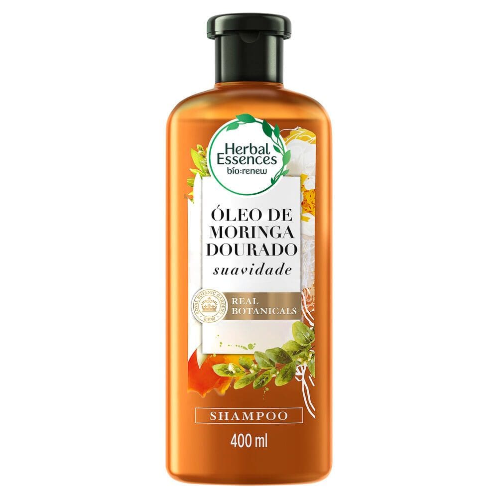 Shampoo Herbal Essences Bio:Renew Golden Óleo de 400ml