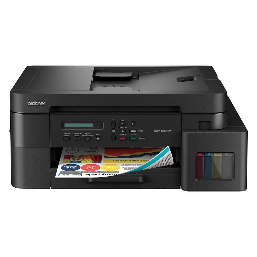 Multifuncional Brother Tanque De Tinta Inkbenefit Dcp-T830Dw