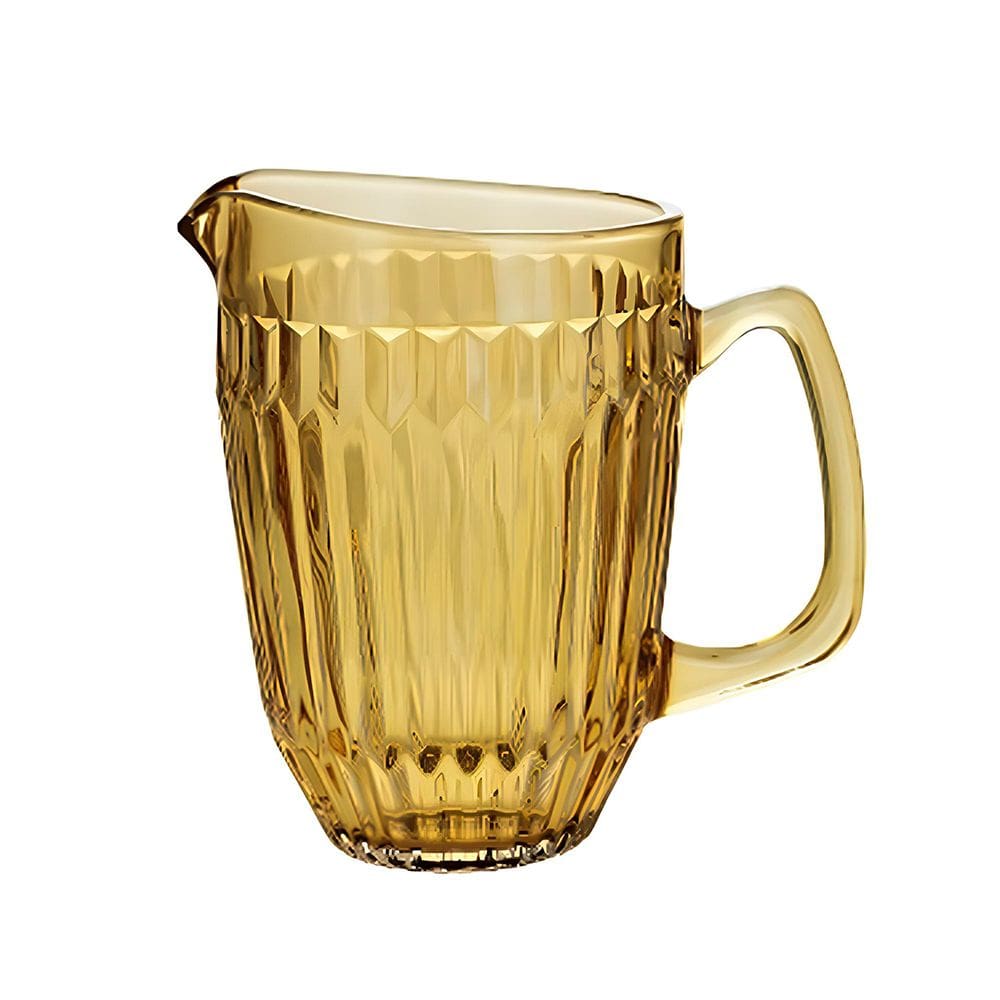 Jarra de Vidro Âmbar Arrow 1380ml Casambiente Mesa Servir Bebidas Agua Suco