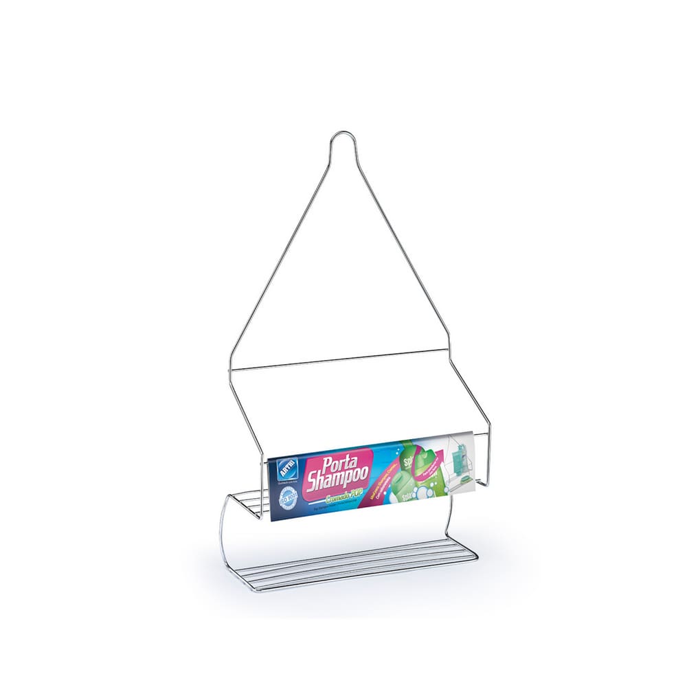 Porta Shampoo Pop Cromado 1133 Arthi
