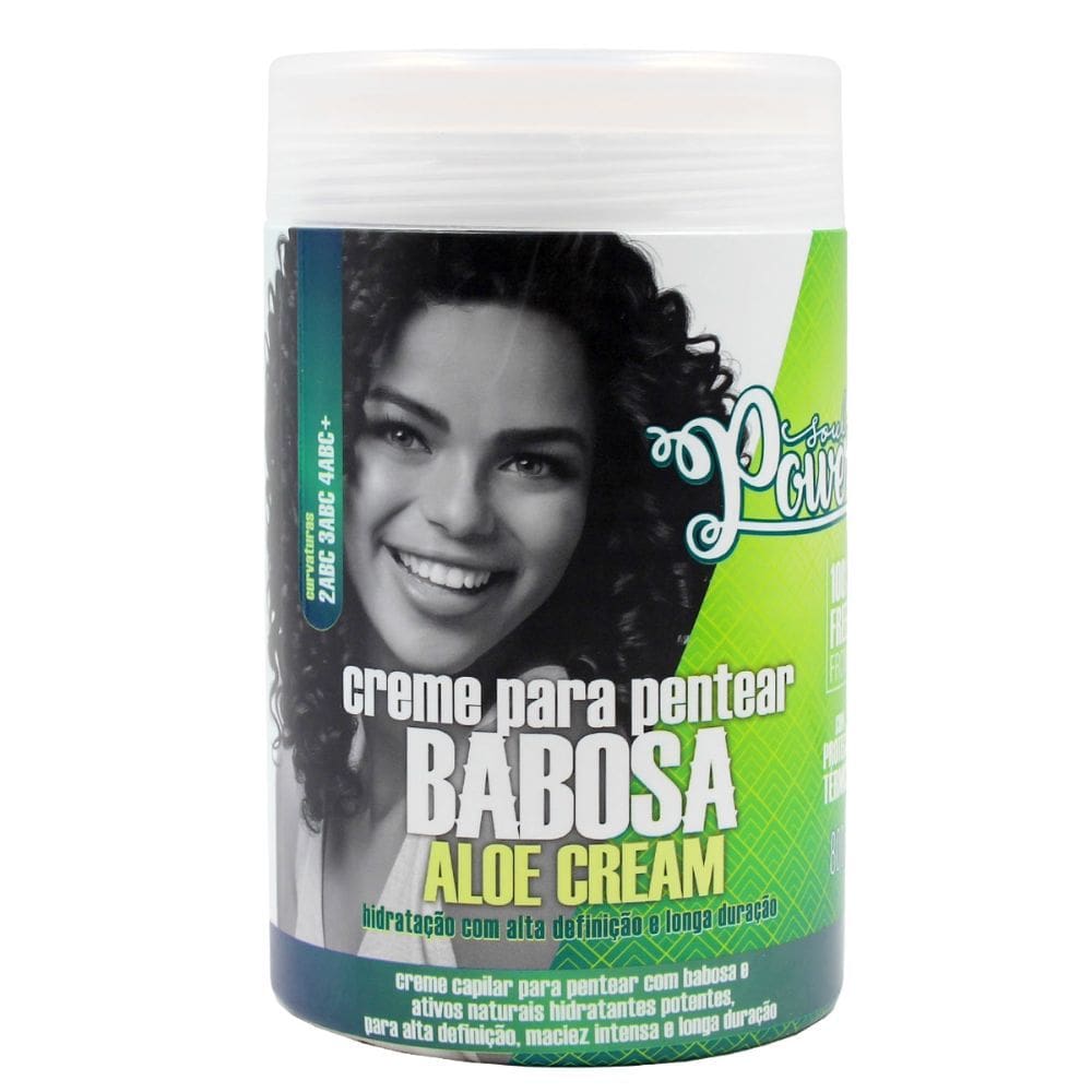 Creme Para Pentear Babosa Aloe Cream 800g