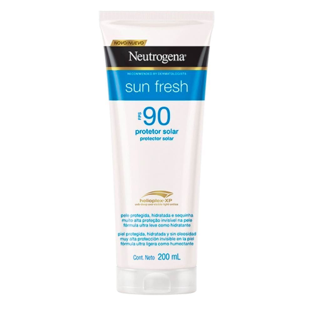 Protetor Solar Neutrogena Sun Fresh FPS 90 200ml
