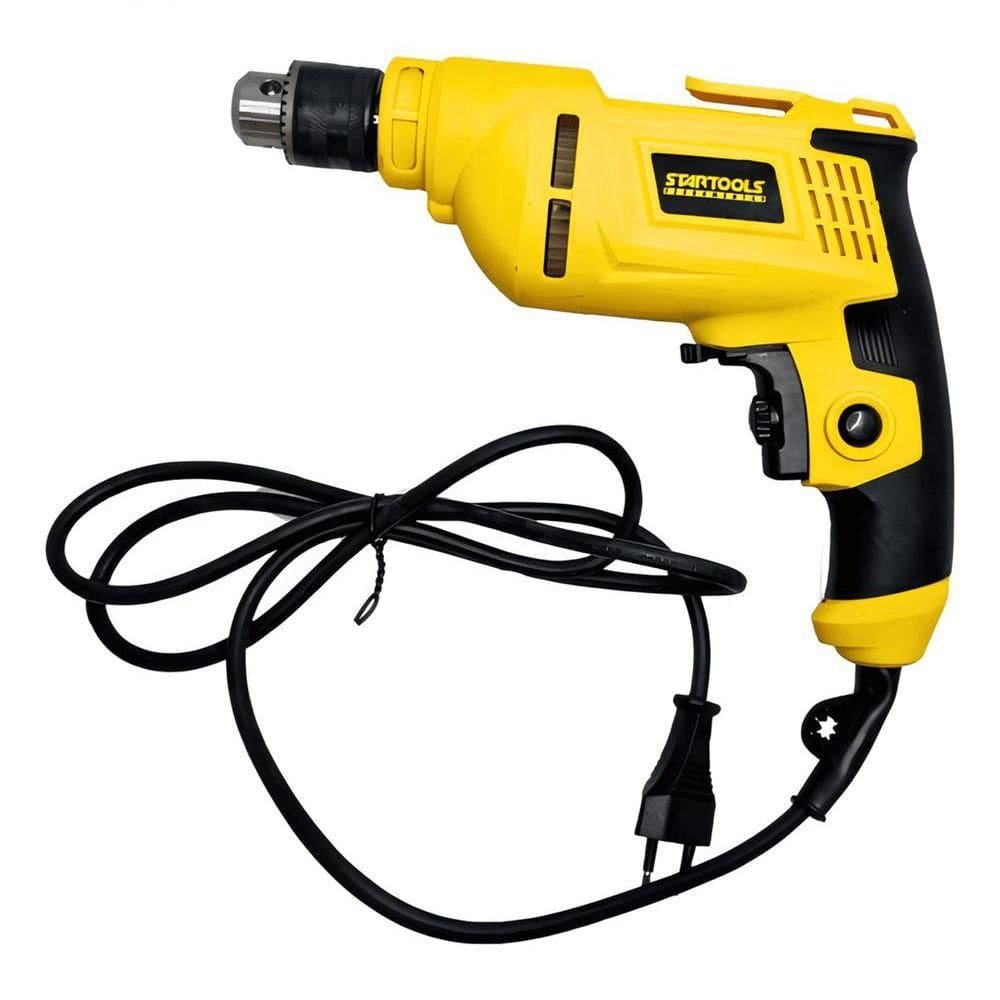 Furadeira De Impacto 600w Ajustável Com Chave Mandril 127v