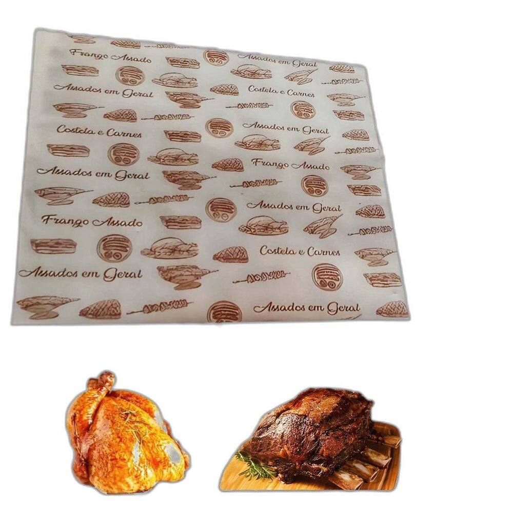 Papel Acoplado Assar Embrulhar Embalar Frago Costela Assado
