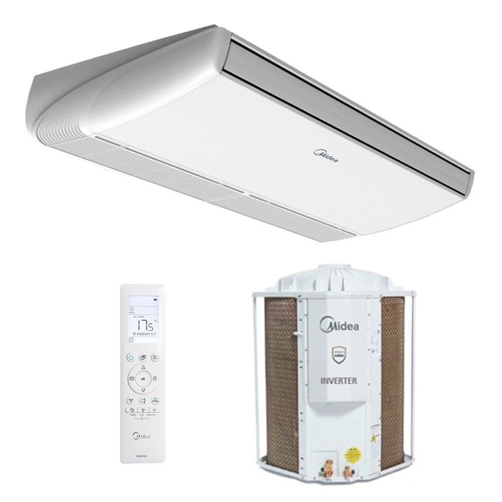 Ar Condicionado Split Teto - Inverter R-32 - Midea - 60.000 BTUs - Frio - 220V Monofásico