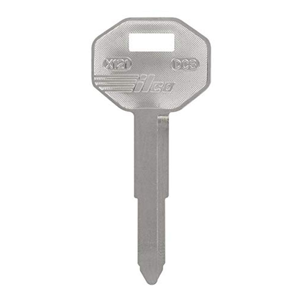 Llave en blanco Hillman DC3 de doble cara para Mitsubishi