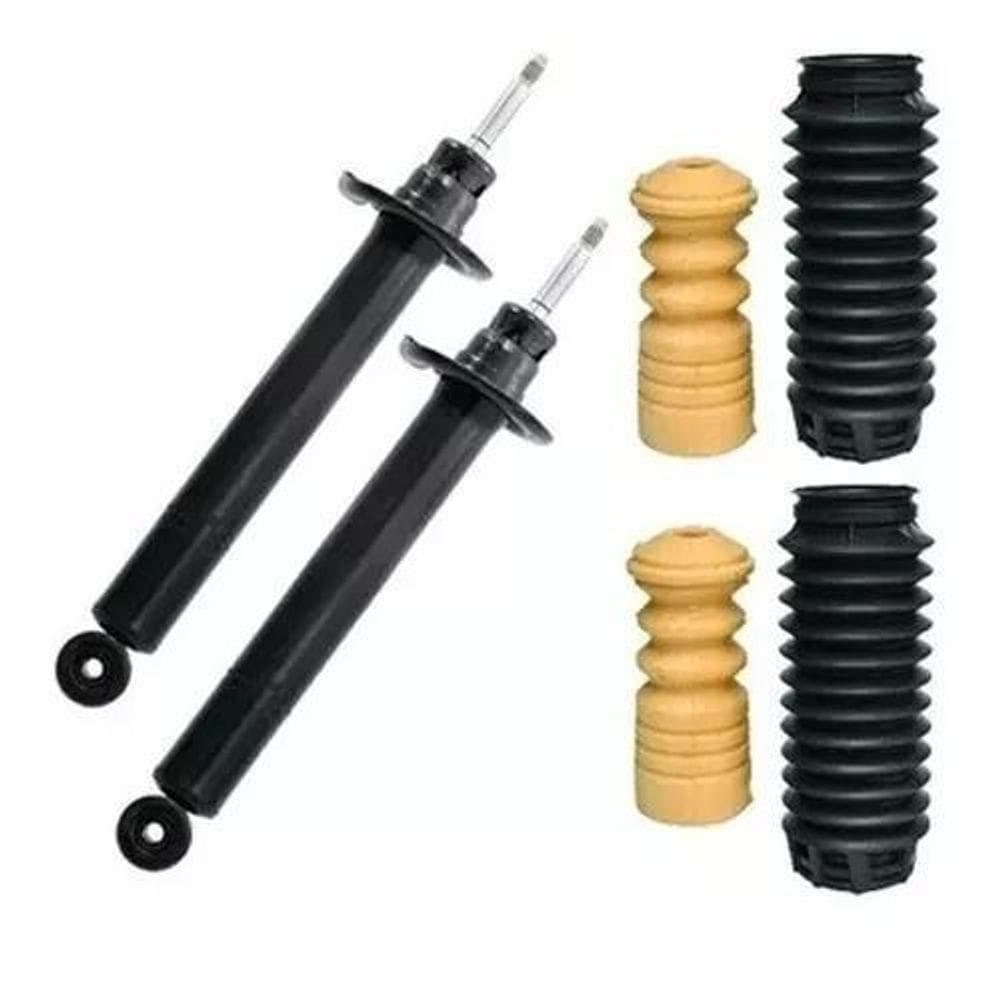 Par Amortecedor+Kit Traseiro Gol Bola 1995 A 2012 G4