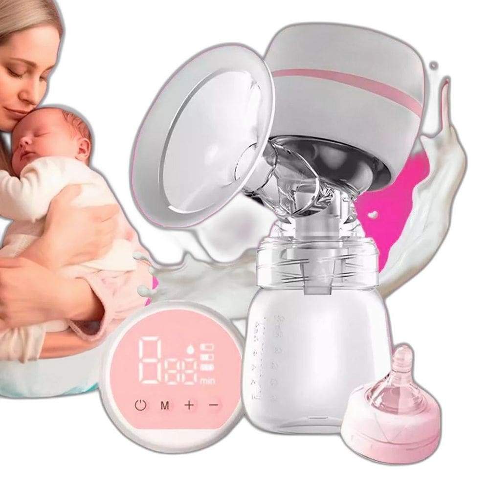Tira Leite Elétrico Bomba Materno Digital Sucção Mamadeira