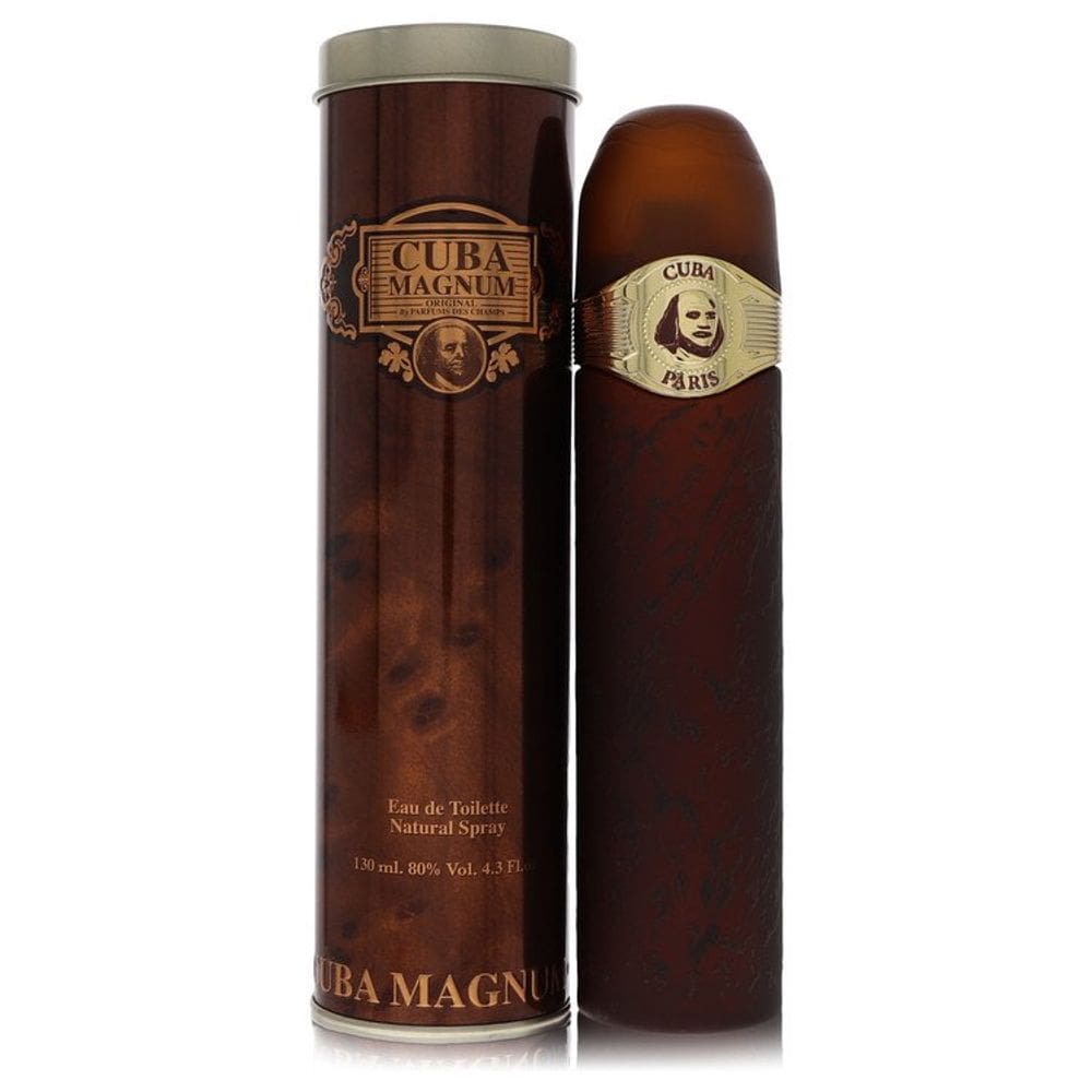 Perfume  Masculina Cuba Magnum Gold Fragluxe 125 ML Eau De Toilette