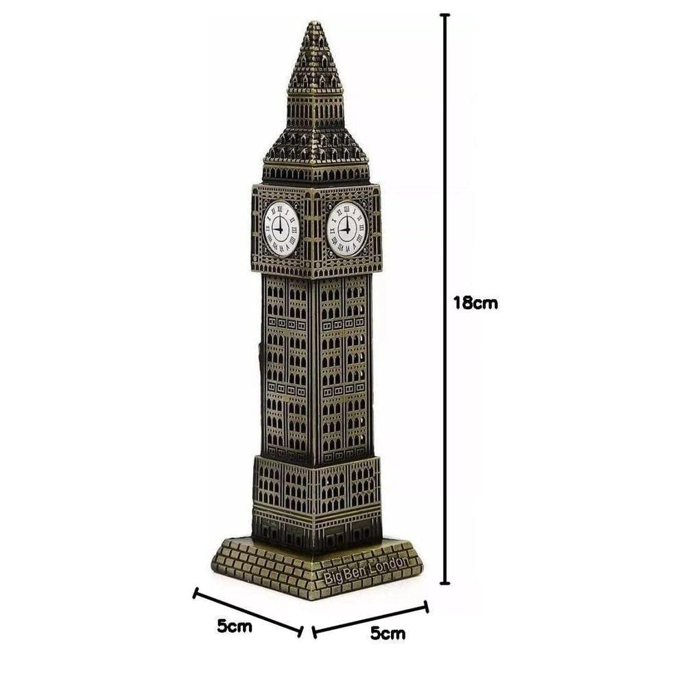 Enfeite Bigben Londres Relogio 18Cm