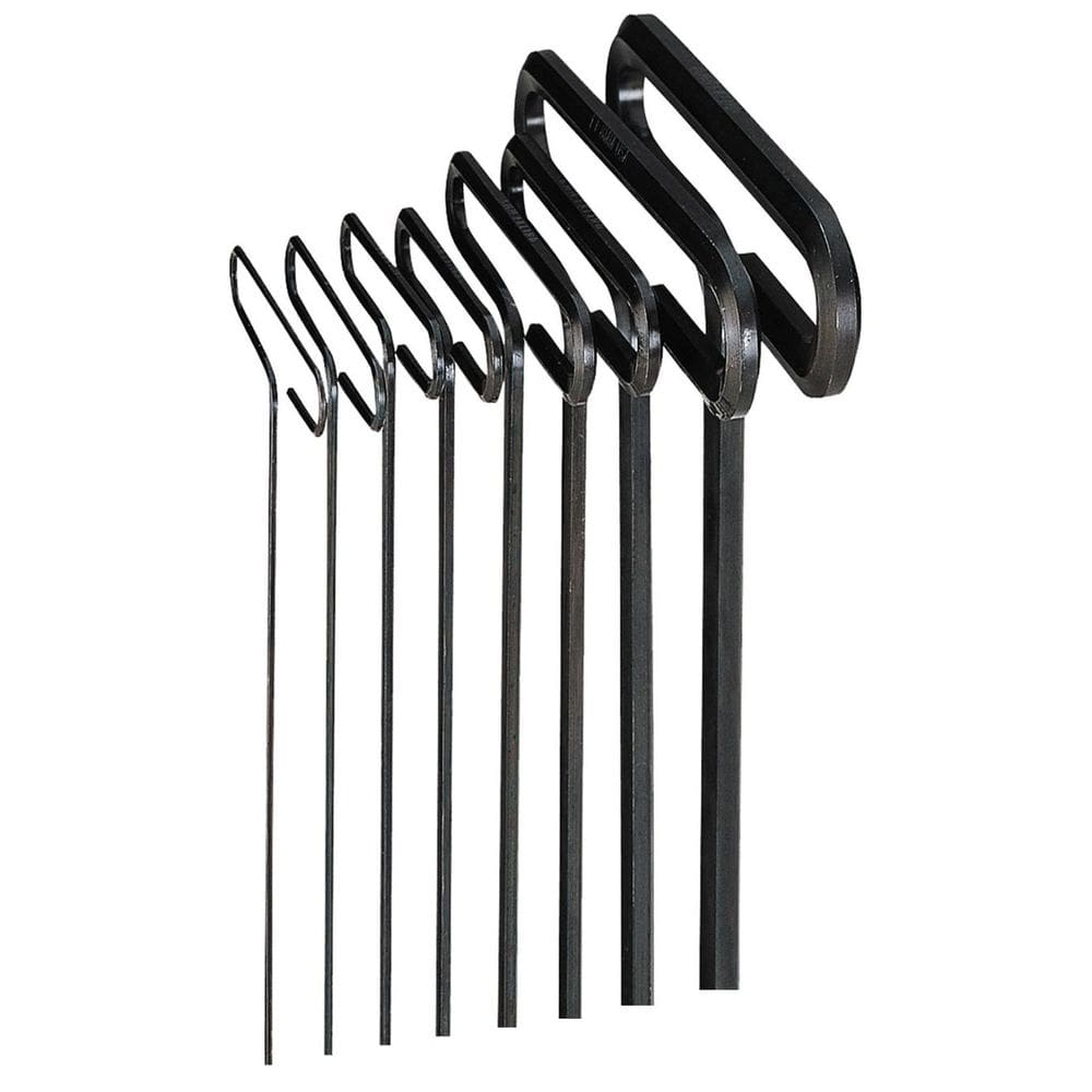 Conjunto de chaves Hex T-Key Allen Eklind Tool 8 peças 15 cm SAE
