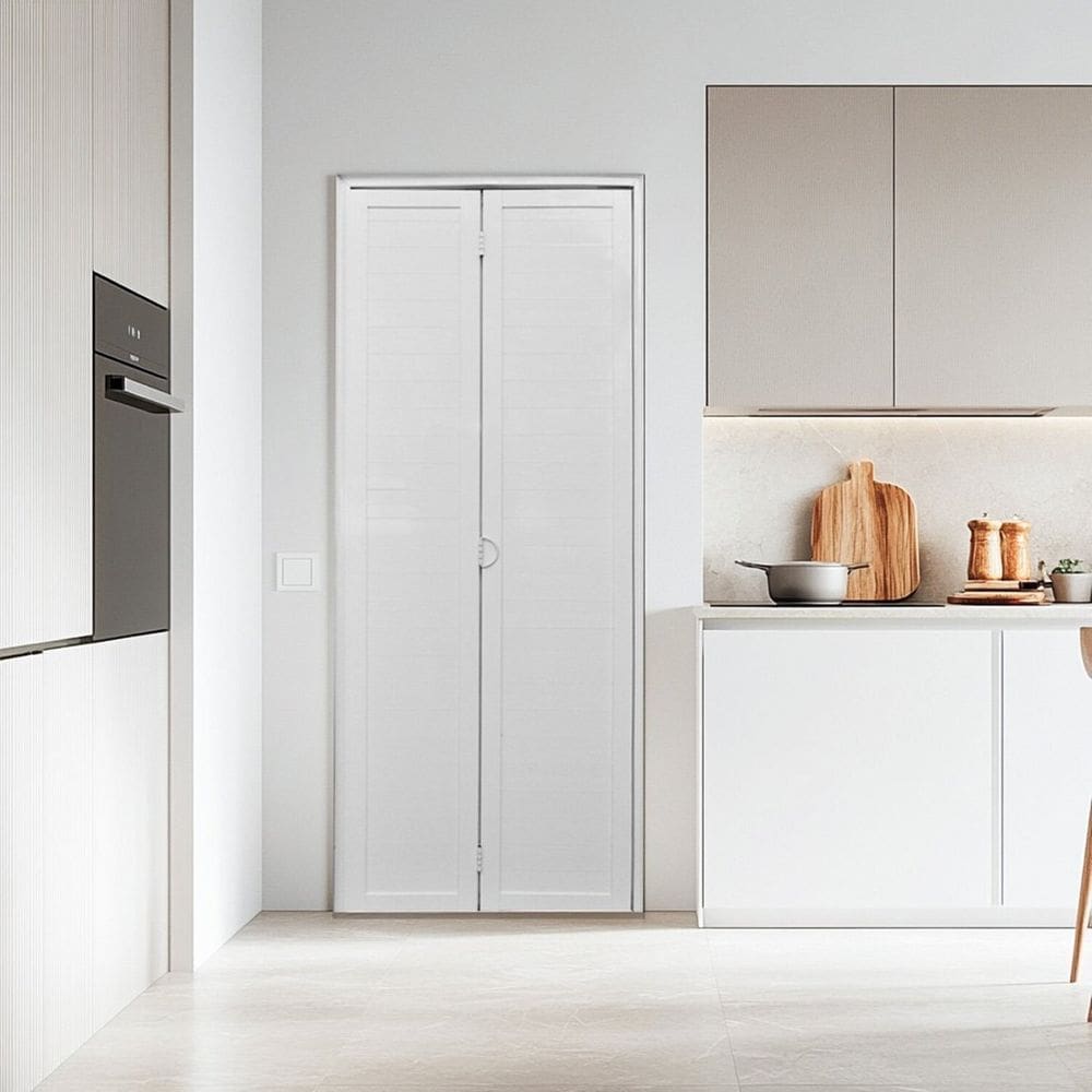 Porta Camarão Lambril Alumínio 70 X 210cm Lado Direito Hale