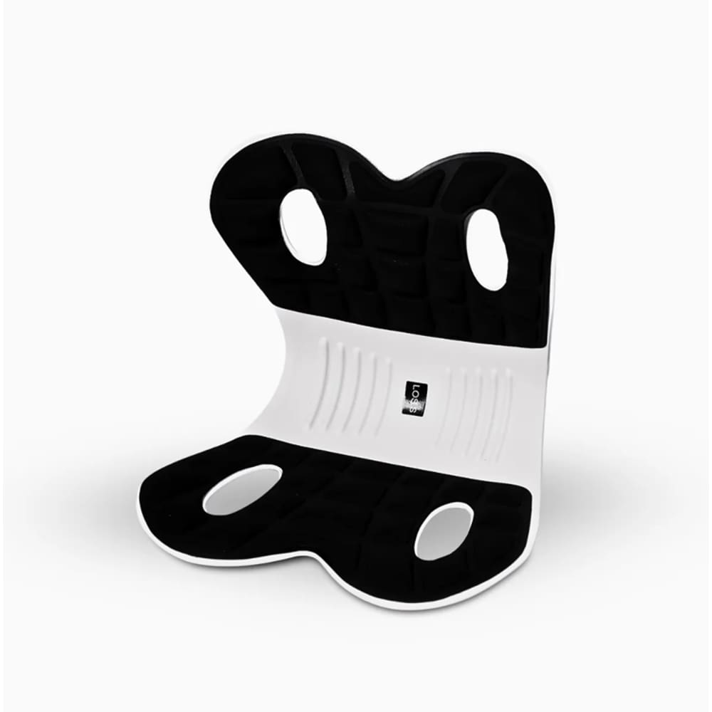 Almofada de Apoio Lombar Cadeira Correção de Coluna M PRETO