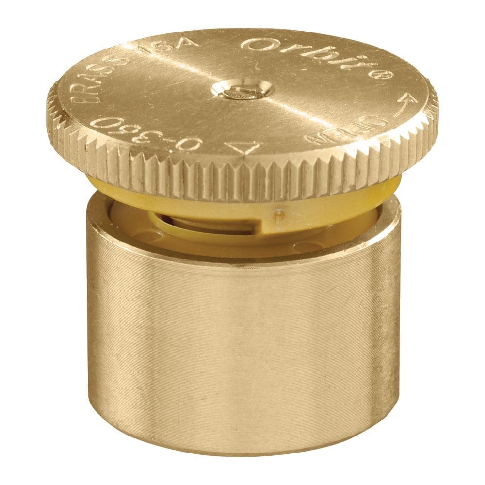 Boquilla de aspersor de latón Valve Orbit 53574W con rociado de 4,5 m