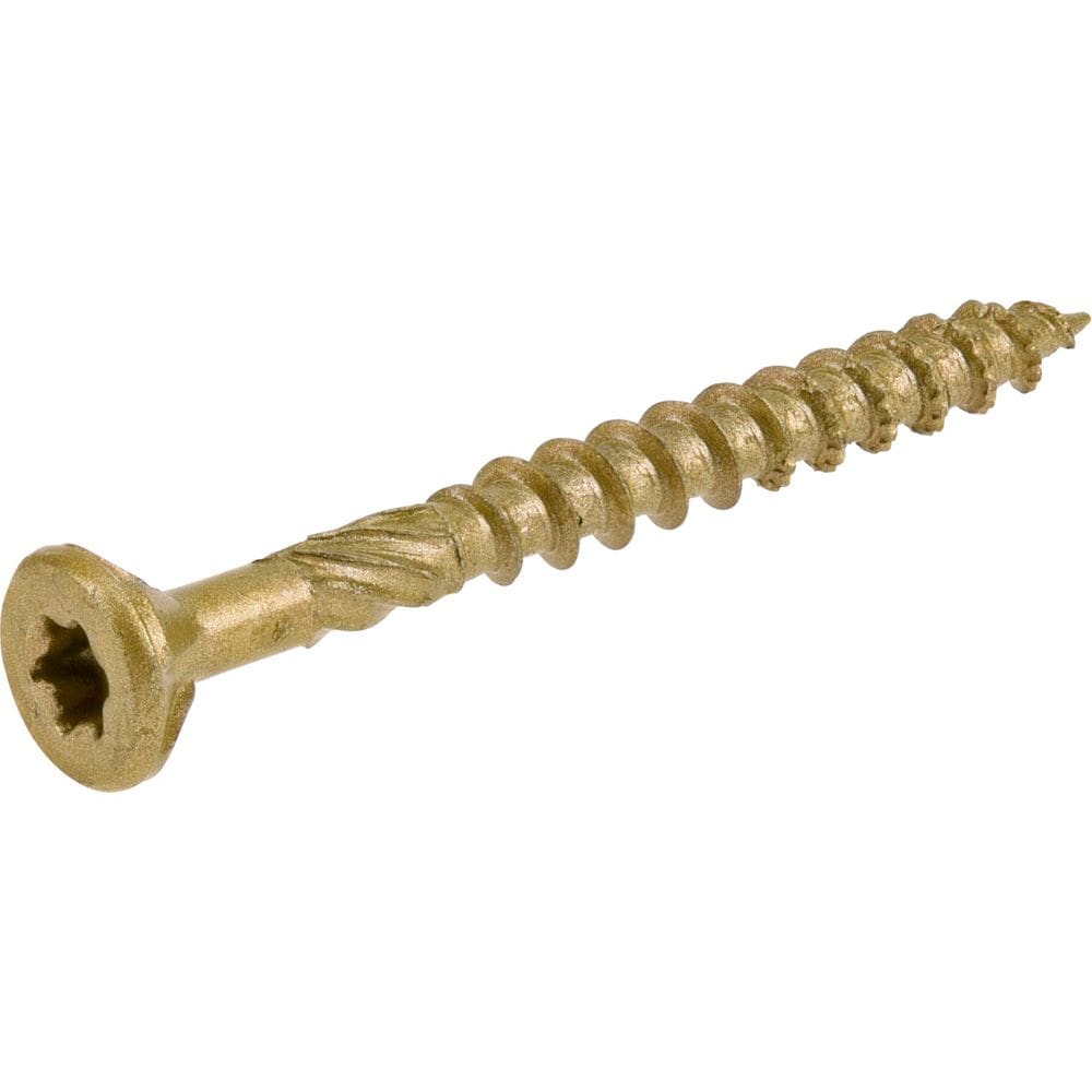 Parafusos para madeira Power Pro 195995 48607 #8 x 4,4 cm revestidos com epóxi
