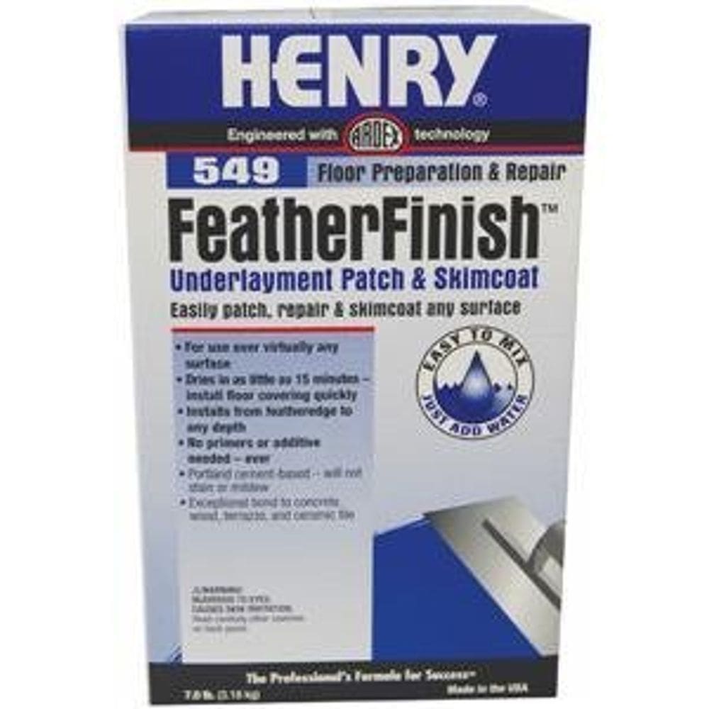Patch de piso Henry H549 FeatherFinish Sub Floor Patch