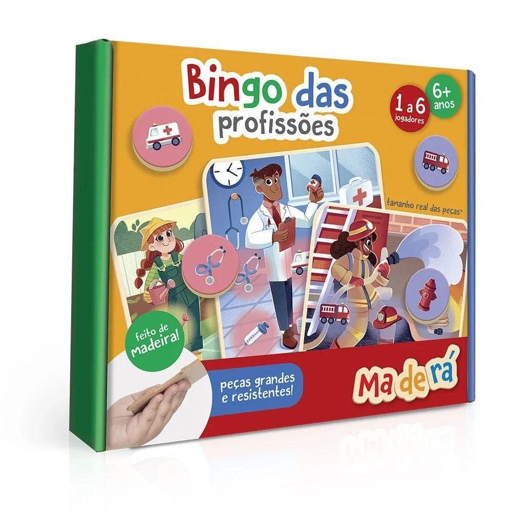 Jogo Bingo das Profissões - Toyster