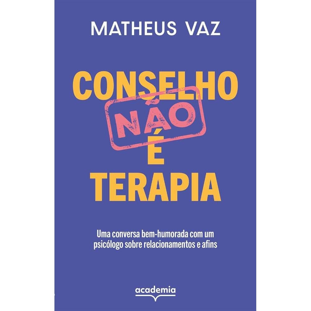 Conselho não é terapia (2710)