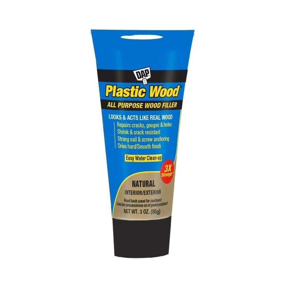 Enchedor de madeira DAP Plastic Wood Natural 85g