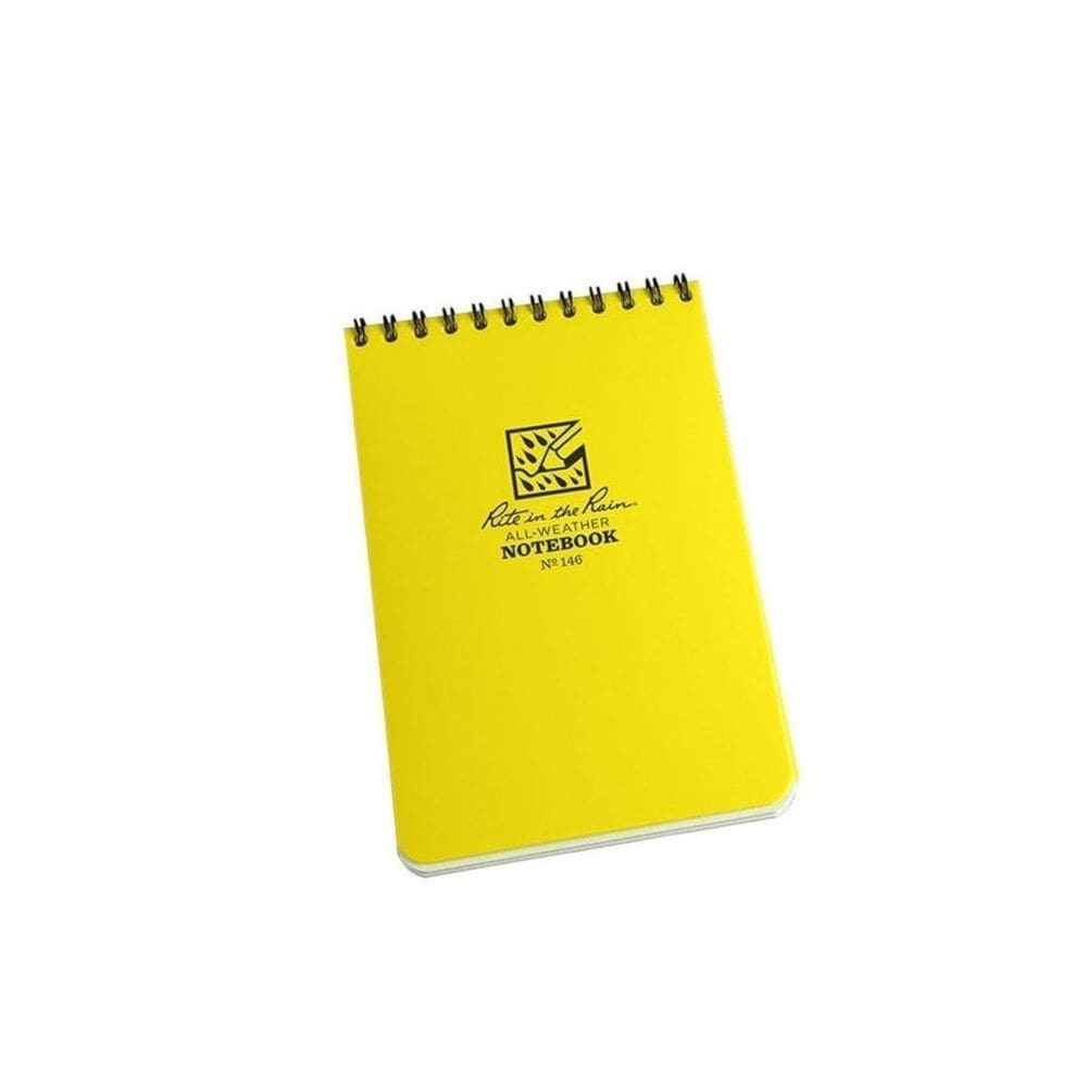 Caderno Rite in the Rain No.146 amarelo 10x15cm à prova de intempéries
