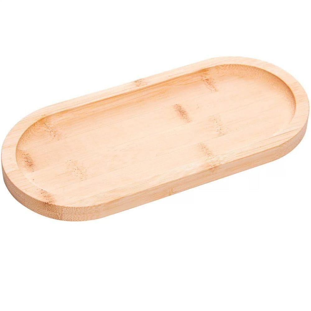 Bandeja Oval Nature Lyor 24x11x1,5cm Bambu