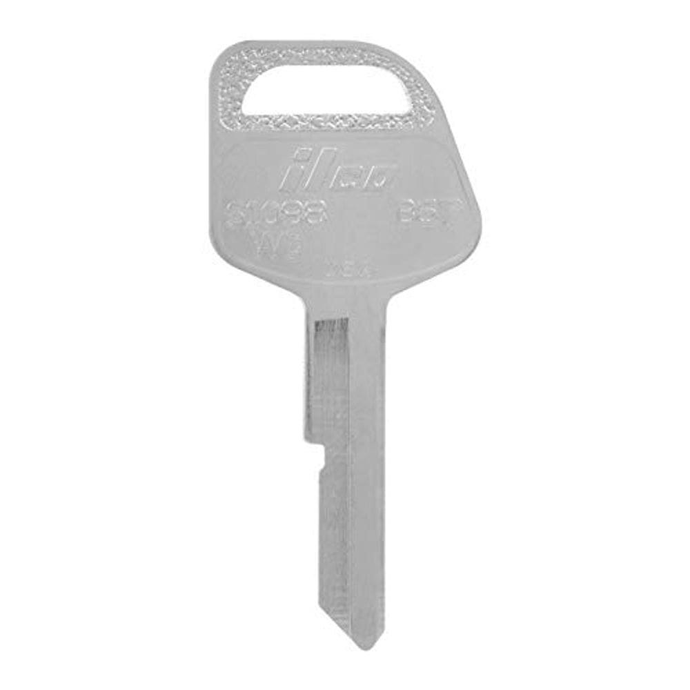 Chave automotiva de face única Hillman B67 em branco para GM10