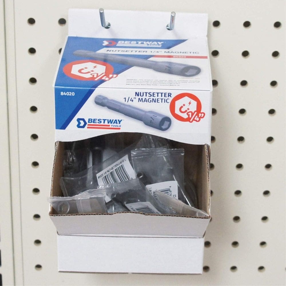 Nutsetter Best Way Tools 1/4” magnéticas 7,6 cm