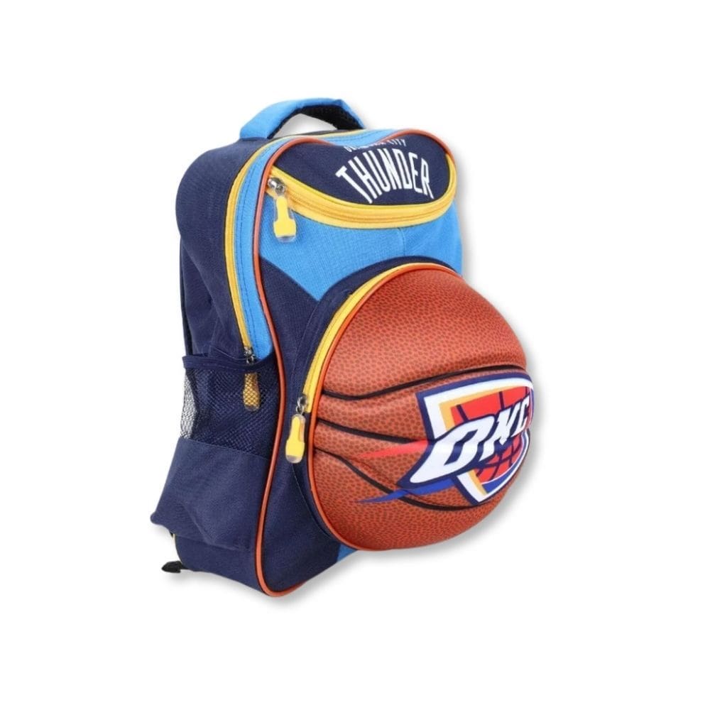 Mochila Infantil Bola 3D Nba Oklahoma City Thunders - Maccabi