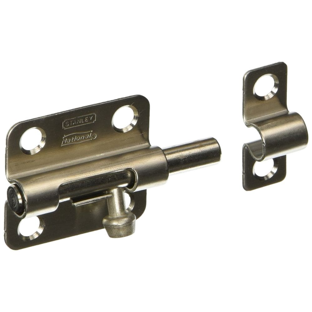 Pestillo de Barril Spectrum Brands N348-946 de Acero Inoxidable 6,5 cm