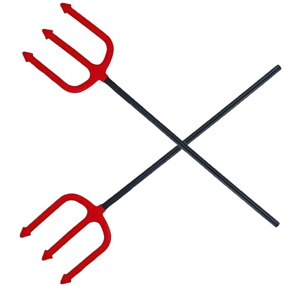 Tridente Hallowen Fantasia Carnaval Festa Kit 2 Uni Morte Diabinha Capetinha Dia Das Bruxas Cosplay Decoraçao