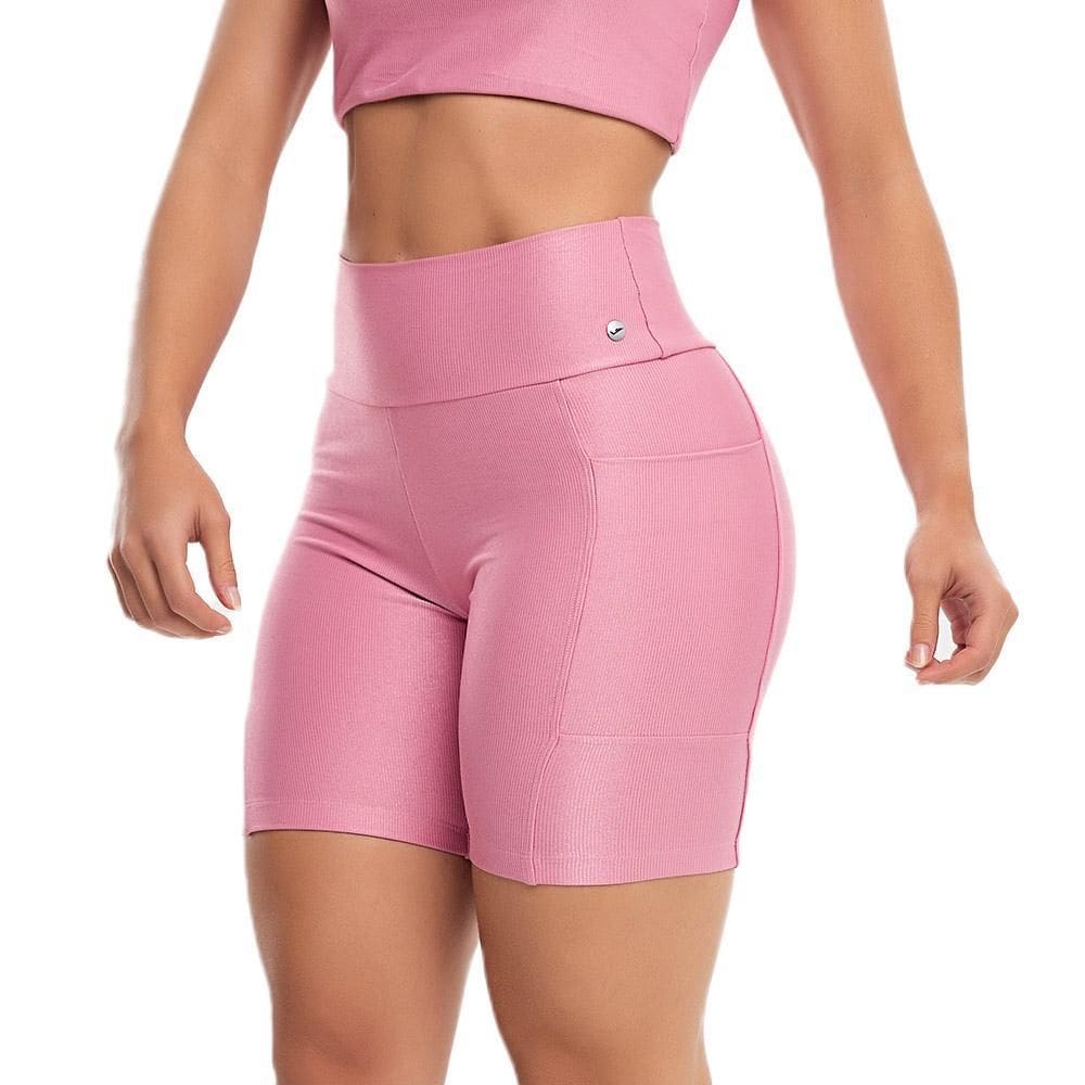 Bermuda Feminina Elite Running Bolso