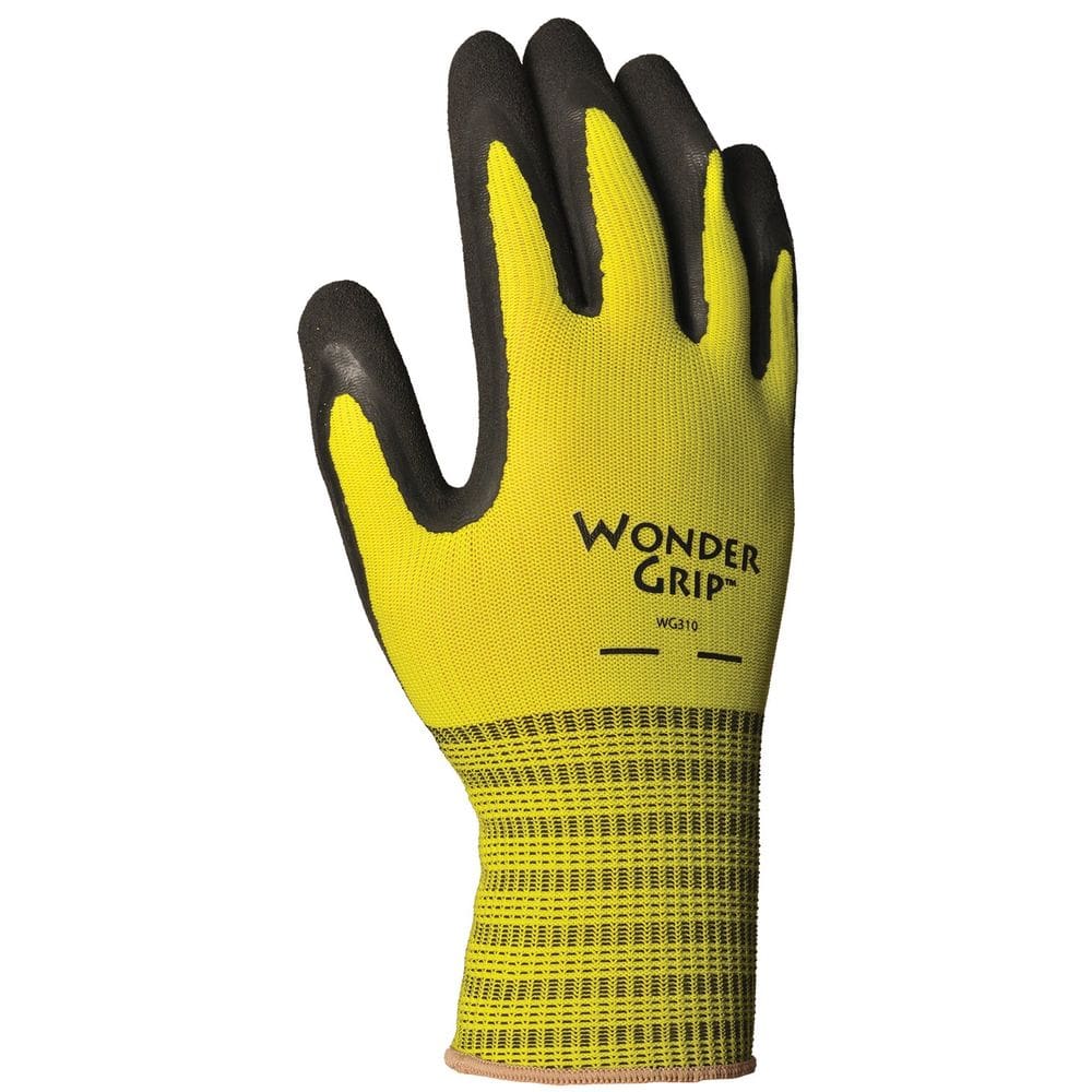 Luvas de trabalho Wonder Grip WG310M Medium Latex Palm