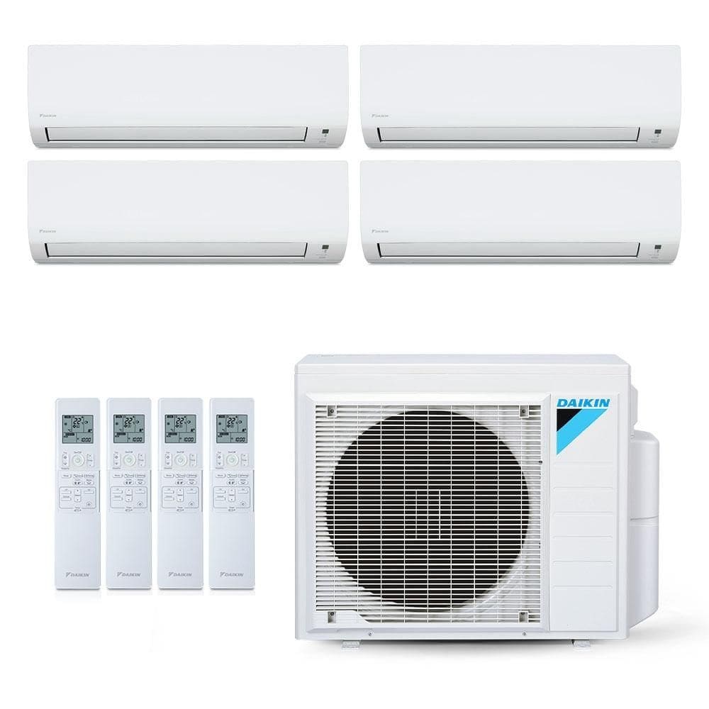 Ar-Condicionado Multi Split Inverter Daikin 28.000 BTUs (4x Evap HW 9.000) Quente/Frio 220V